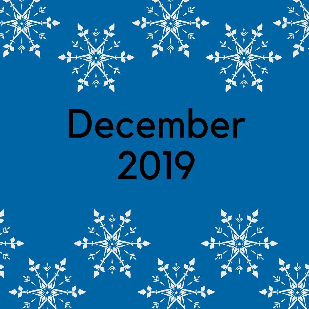 December 2019 Newsletter